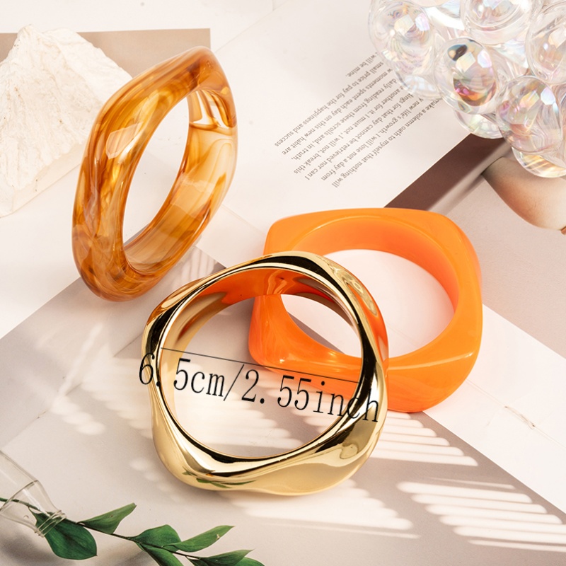 4pc Retro Stackable Bangle Set, Daily & Party Wear